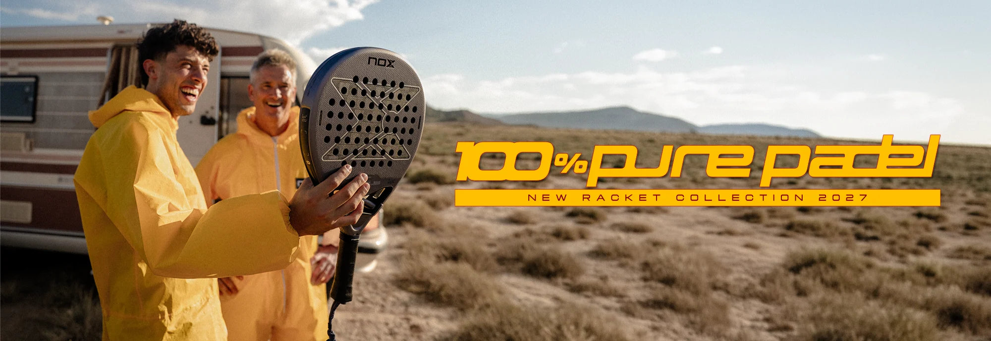 Nox 100% Pure Padel — new racket collection 2027