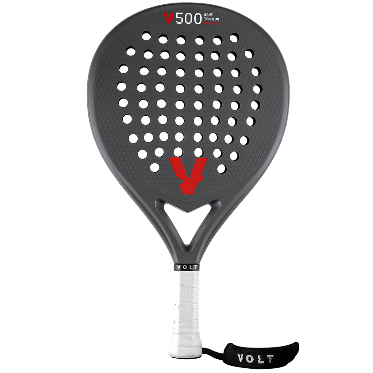 Regularidad proteger futuro Volt Racket V500 Game Tension Control - Grey - Padel Life