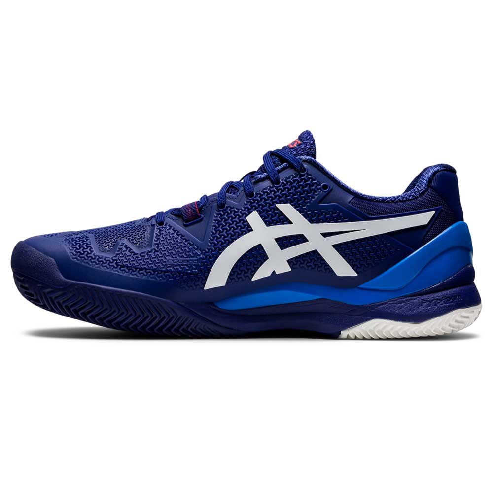 Asics Shoes Gel Resolution 8 Clay - Dive Blue - Padel Life