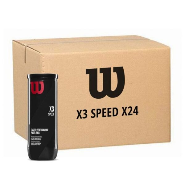 Wilson Speed Ball Fit - Box 24X3 Balls