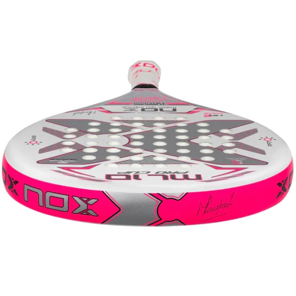 Nox Ml10 Pro Cup Ultra Light Silver Padel Racket - Image 5