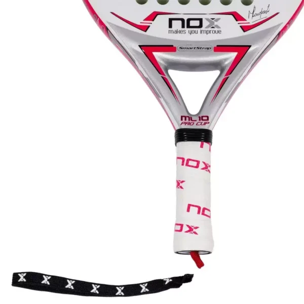 Nox Ml10 Pro Cup Silver 2022 Padel Racket - Image 2