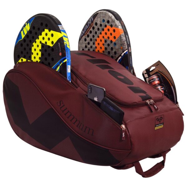 Varlion Padel Bag Ambassadors - Burgundy - Image 7