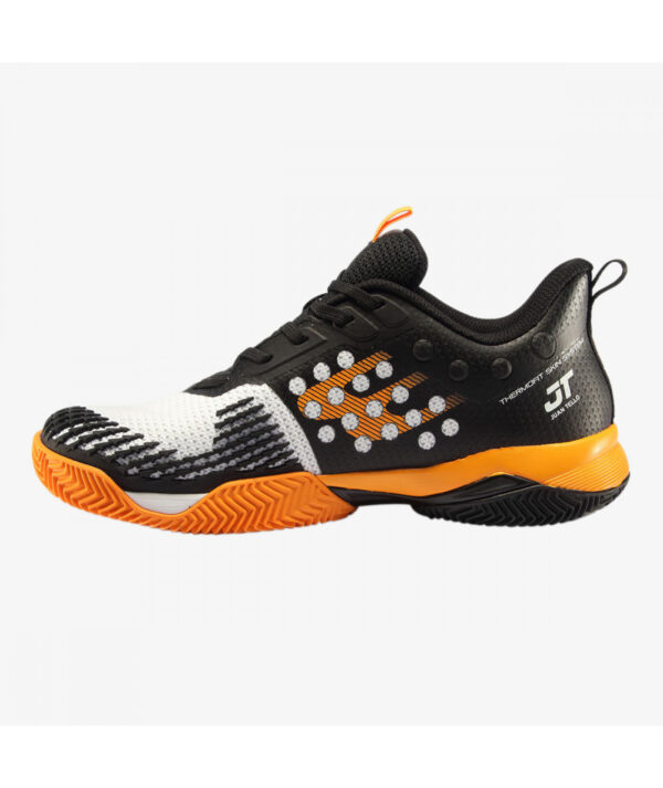 Bullpadel Shoes Vertex Grip 22v - Black/White/Orange - Image 2