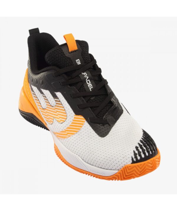 Bullpadel Shoes Vertex Grip 22v - Black/White/Orange - Image 3