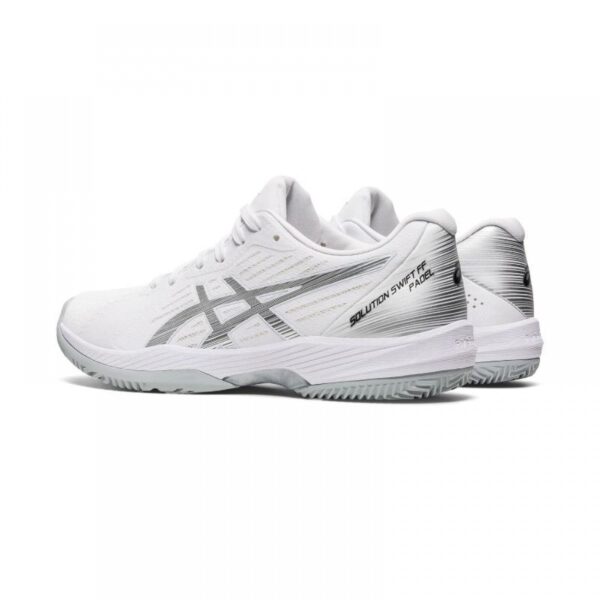 Asics Shoes Solution Swift FF Padel - White/Silver - Image 4