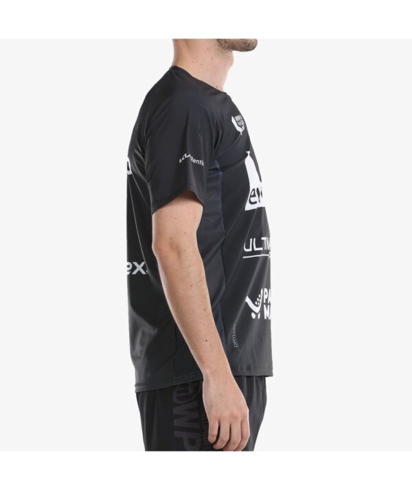 Bullpadel T-shirt Odeon DN - Black - Image 3