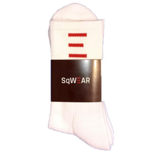 Sq Wear Socks Red Line