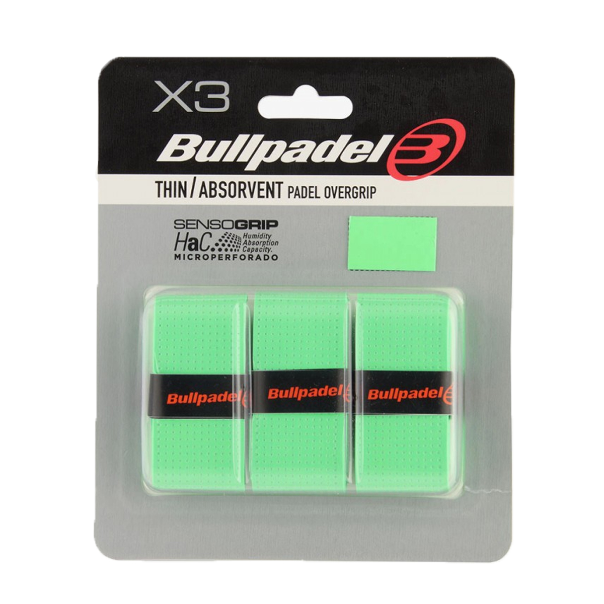Bullpadel Grip GB1201 Box 50 voor volwassenen, uniseks, meerkleurig (meerkleurig), eenheidsmaat