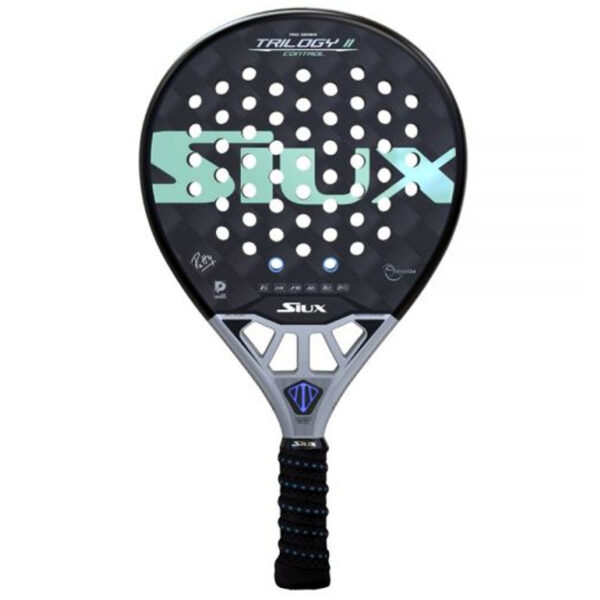 Siux Trilogy II Control 24K Patty Llaguno 2023 – Padel Racket