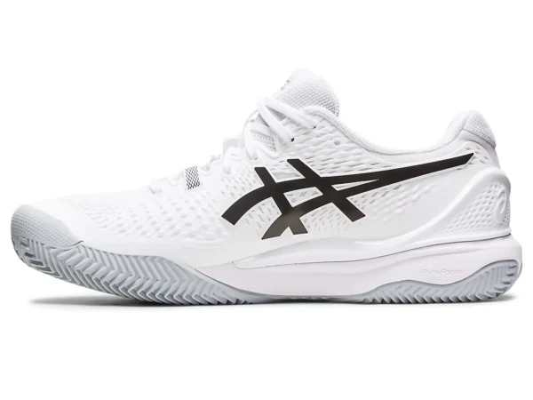 Asics Shoes Gel Resolution 9 Clay - White/Black - Image 7