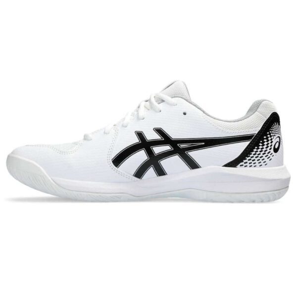 Asics Shoes Gel Dedicate 8 Clay - White/Black - Image 2