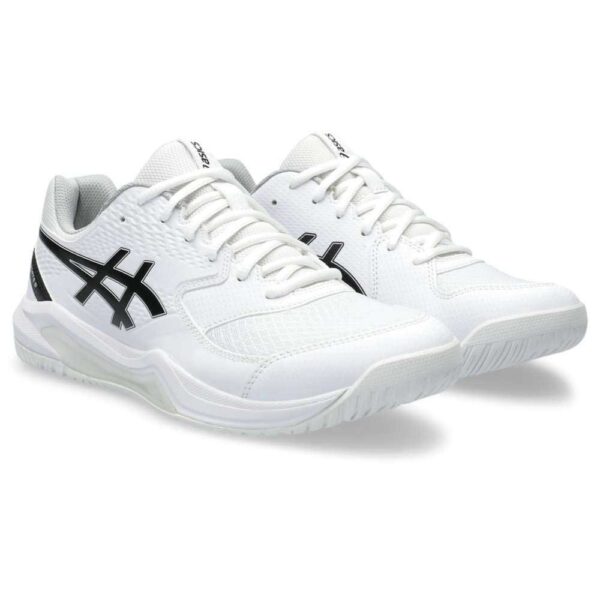 Asics Shoes Gel Dedicate 8 Clay - White/Black - Image 3