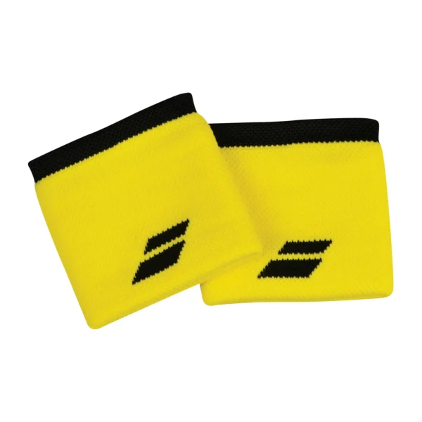 Babolat Wristband Logo - Yellow-Black