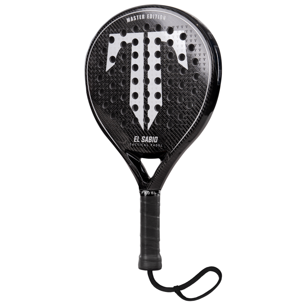 Tactical El Sabio Black Padel Racket 2025 main image 1