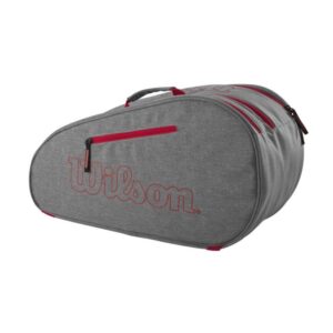 Wilson Padel Bag Team - Grey/Bright Red