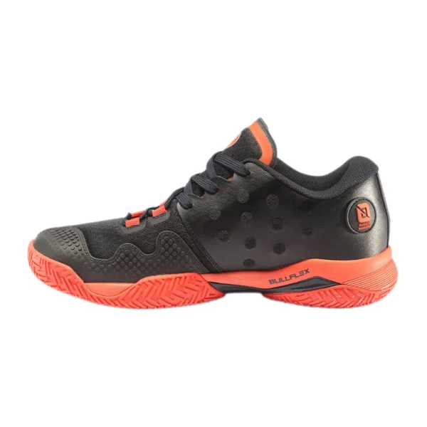 Bullpadel Shoes Hack Hybrid 22I Anthracite - Black/Orange - Image 4