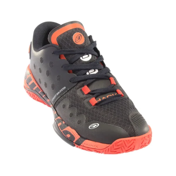 Bullpadel Shoes Hack Hybrid 22I Anthracite - Black/Orange - Image 2