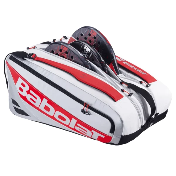 Babolat Padel Bag RH Juan Lebron - White/Red - Image 4