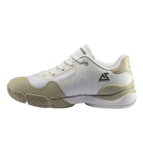 Bullpadel Shoes Flow Hybrid 22I - White/Khaki - Image 3