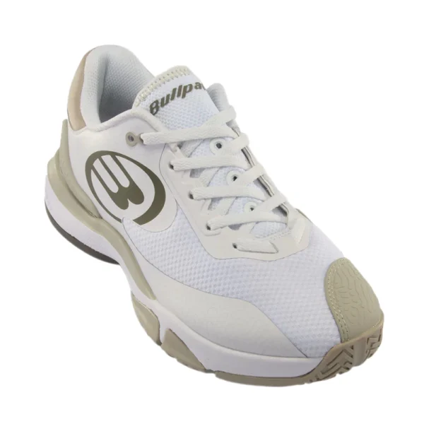 Bullpadel Shoes Flow Hybrid 22I - White/Khaki - Image 4