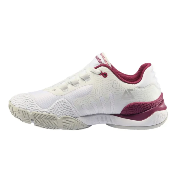 Bullpadel Shoes Flow Hybrid 22I - White/Violet - Image 3