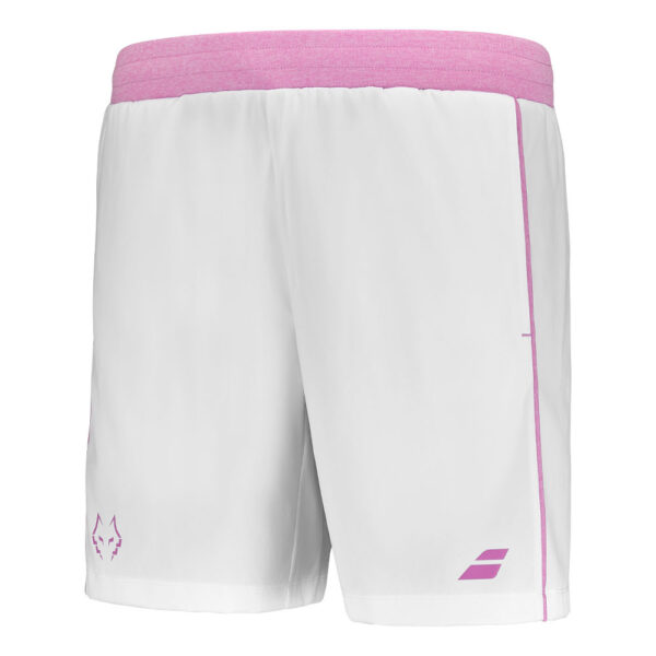 Babolat Short Juan Lebron - White / Pink - Image 2