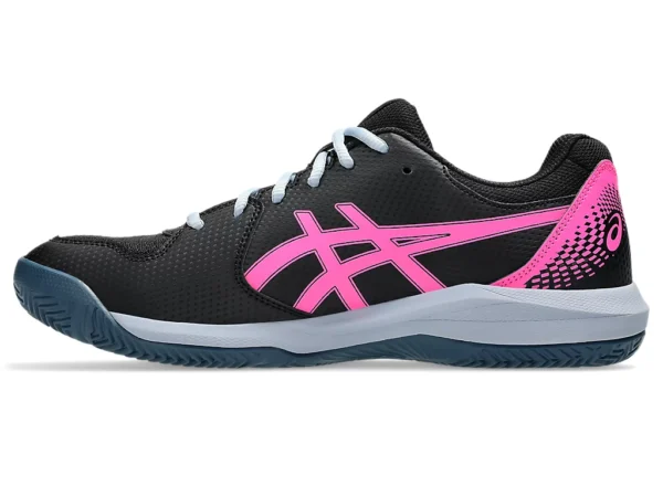 Asics Gel Dedicate 8 Padel - Black/Energy Aqua - Image 8