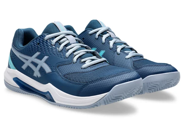 Asics Gel Dedicate 8 Padel - Mako Blue/Grey Blue - Image 2