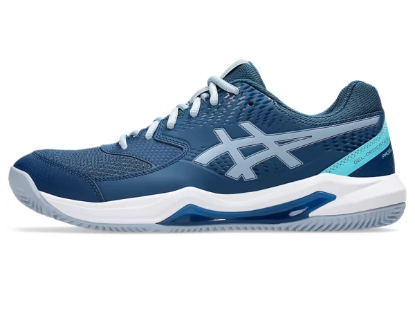 Asics Gel Dedicate 8 Padel - Mako Blue/Grey Blue - Image 6