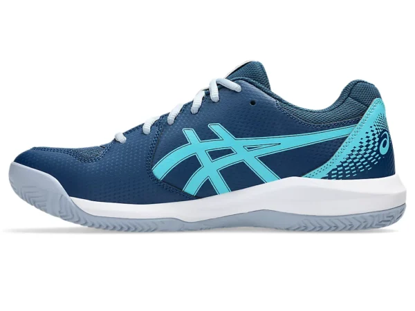 Asics Gel Dedicate 8 Padel - Mako Blue/Grey Blue - Image 7