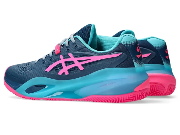 Asics Gel Resolution X Padel - Mako Blue/Hot Pink - Image 4