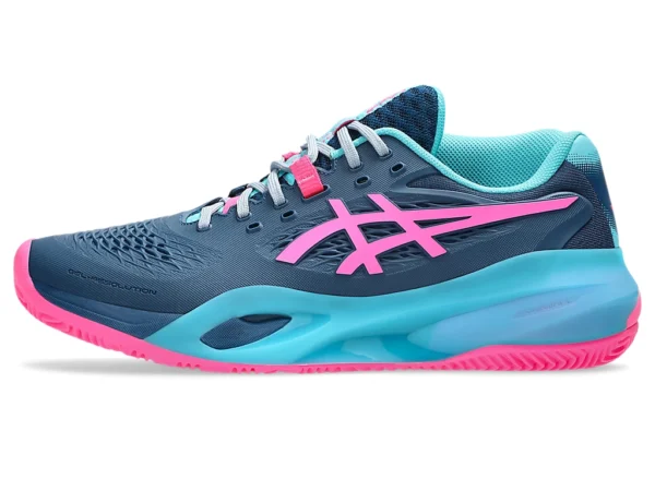 Asics Gel Resolution X Padel - Mako Blue/Hot Pink - Image 7