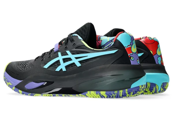 Asics Shoes Resolution X Padel L.E - Black / Energy Aqua - Image 4