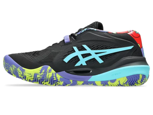 Asics Shoes Resolution X Padel L.E - Black / Energy Aqua - Image 7