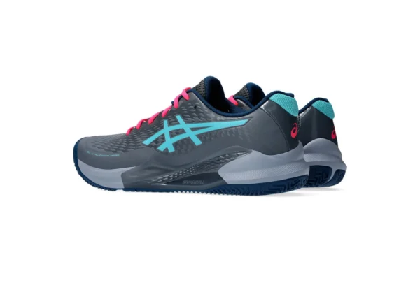 Asics Shoes Gel Challenger 14 Padel - Metropolis/Energy Aqua - Image 3