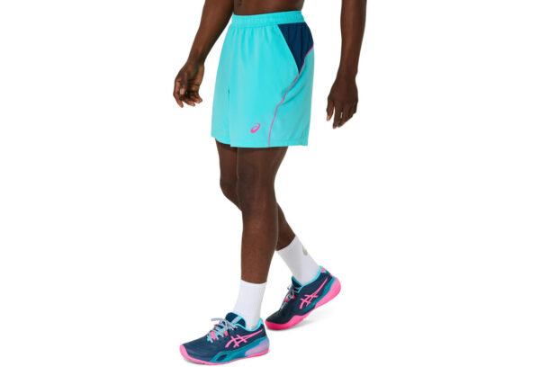 Asics Shorts Padel Court 7IN - Energy Aqua - Image 2