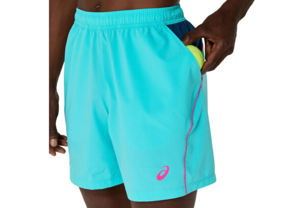 Asics Shorts Padel Court 7IN - Energy Aqua - Image 4