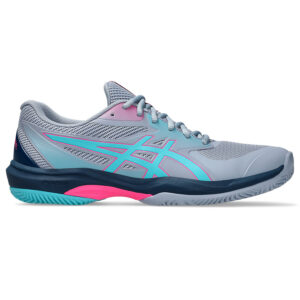 Asics Shoes Game FF Padel - Grey Blue/ Energy Aqua