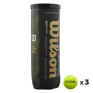 Wilson Padel Premier Speed Ball – Can X3 Balls