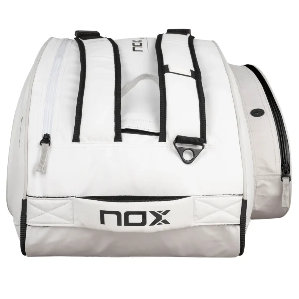 Nox ML10 Team Padel Bag - White/Grey - Image 2