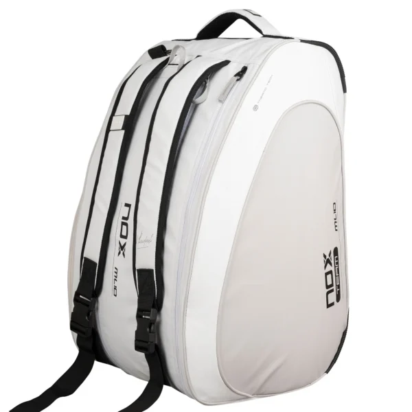 Nox ML10 Team Padel Bag - White/Grey - Image 6