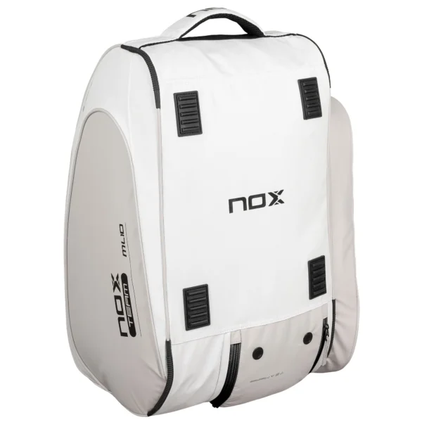 Nox ML10 Team Padel Bag - White/Grey - Image 9