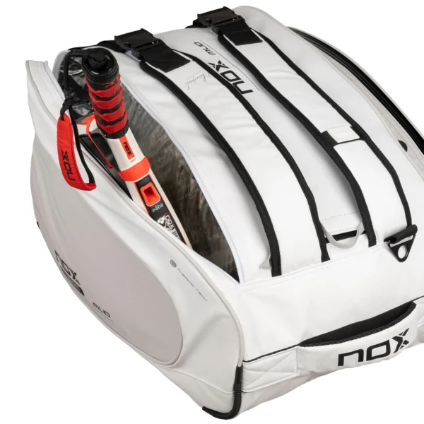 Nox ML10 Team Padel Bag - White/Grey - Image 10