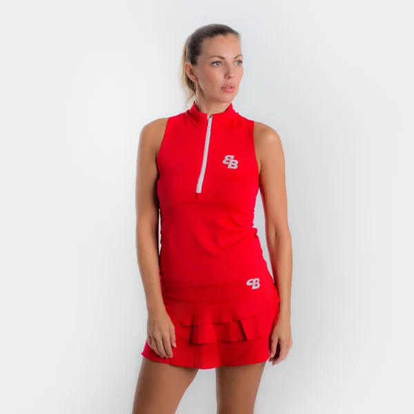 Belen Berbel T-shirt Monaco - Red - Image 2