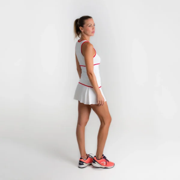 Belen Berbel Skirt Capri - White / Red - Image 3