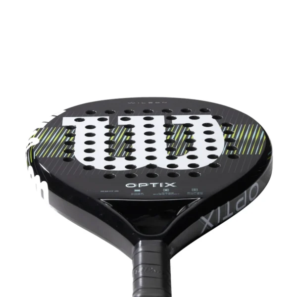 Wilson Optix V1 - Black - Padel Racket - Image 3