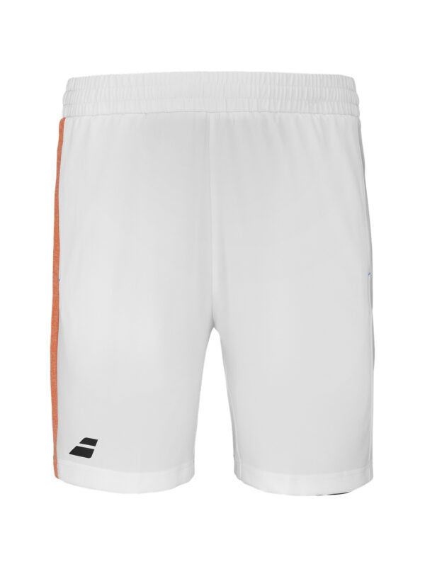Babolat Play Short - White/Orange - Image 3