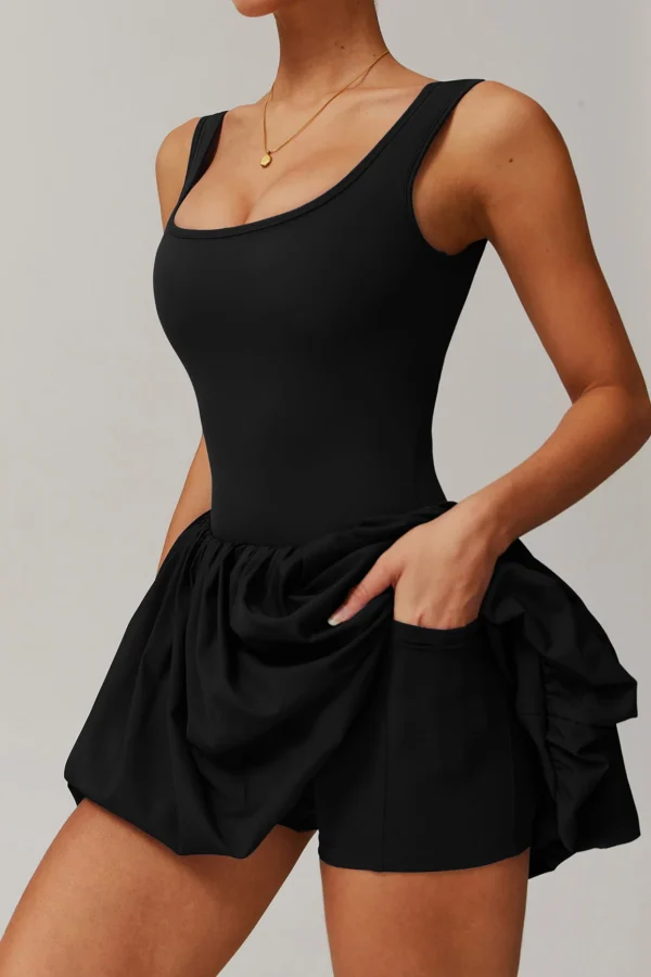 SVL Bubble Belle Dress - Black - Image 2