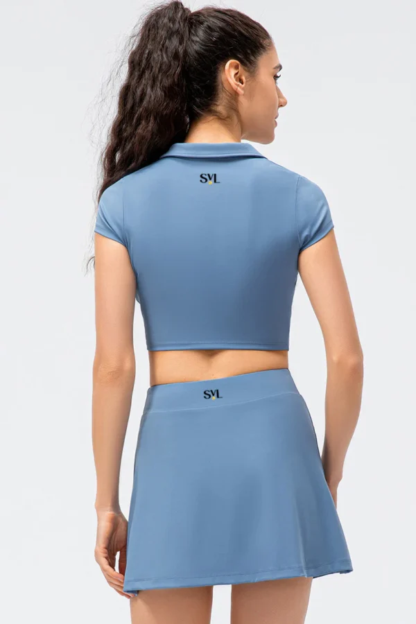 SVL Court Confidence Top - Serene Blue - Image 3